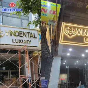 Biển quảng cáo chữ nổi đẹp