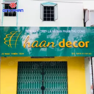 Biển quảng cáo chữ nổi đẹp