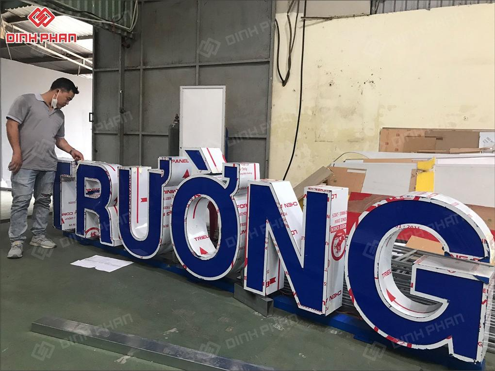 Cách dán chữ Alu đẹp