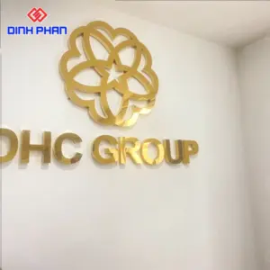 Giá chữ alu gương vàng