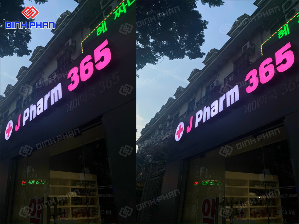 Giá làm biển alu chữ nổi