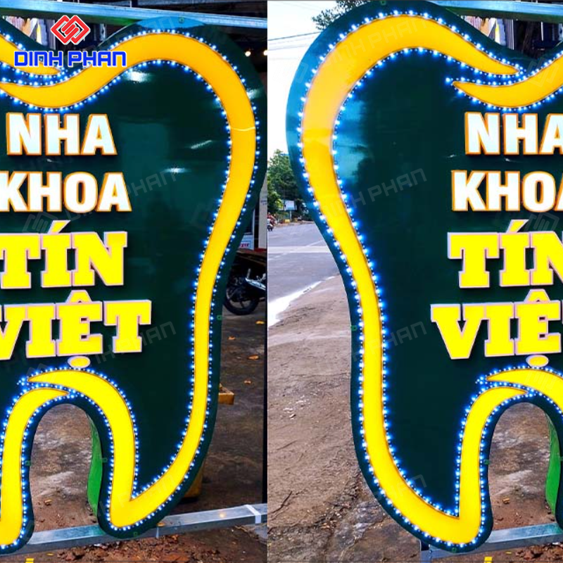 Hộp đèn chữ nổi