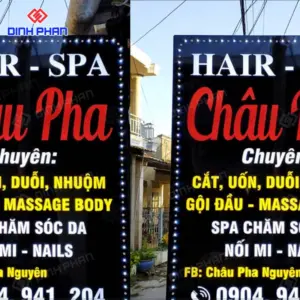 Hộp đèn chữ nổi