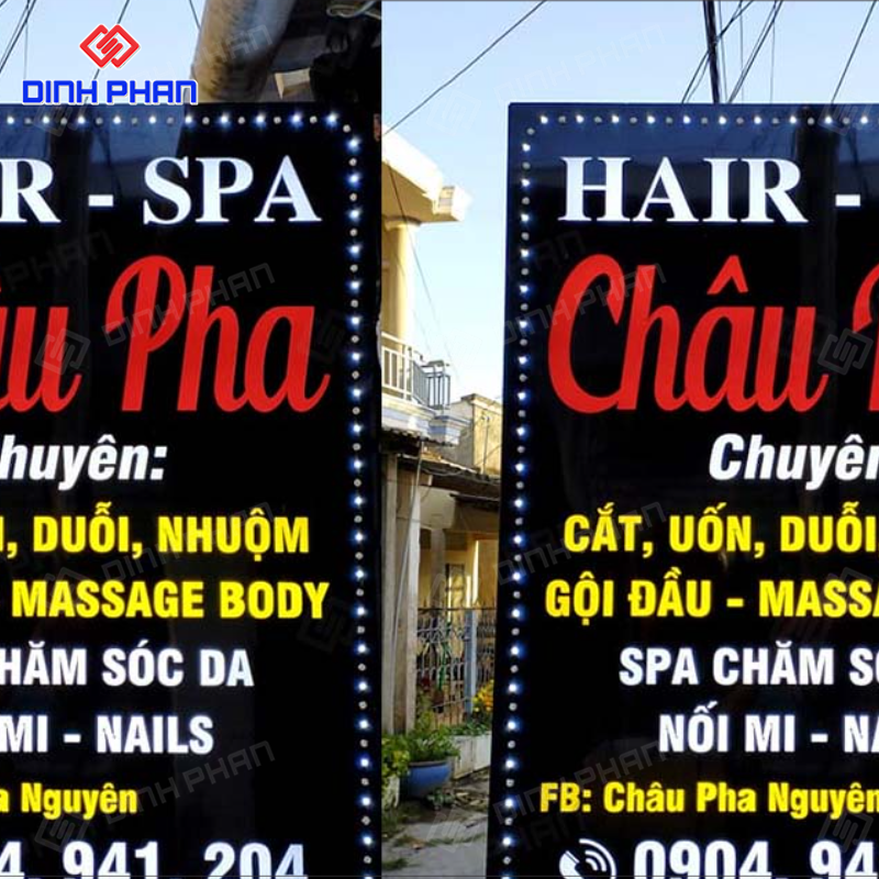 Hộp đèn chữ nổi