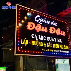Hộp đèn chữ nổi