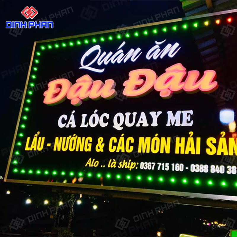 Hộp đèn chữ nổi