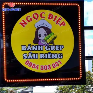 Hộp đèn chữ nổi
