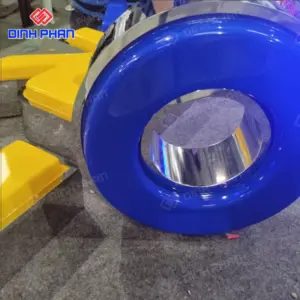 Chữ nổi mica dán tường