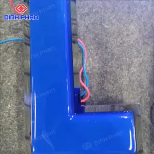 Chữ nổi mica gắn đèn LED