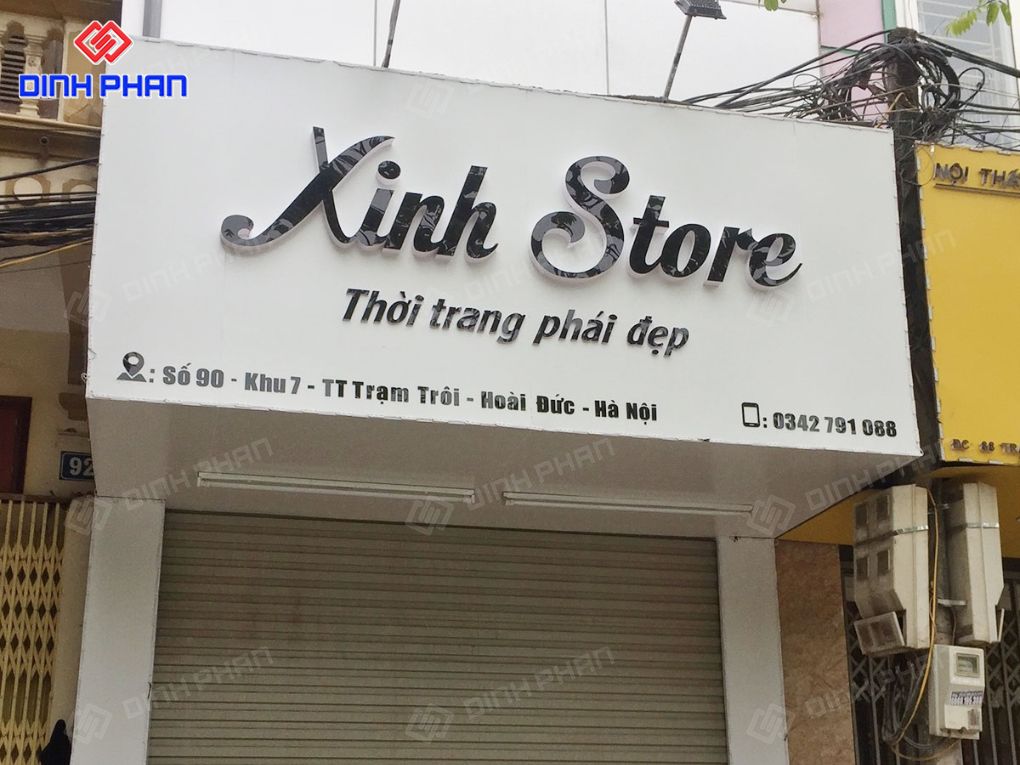 Cách Dán Chữ Biển Quảng Cáo Đẹp