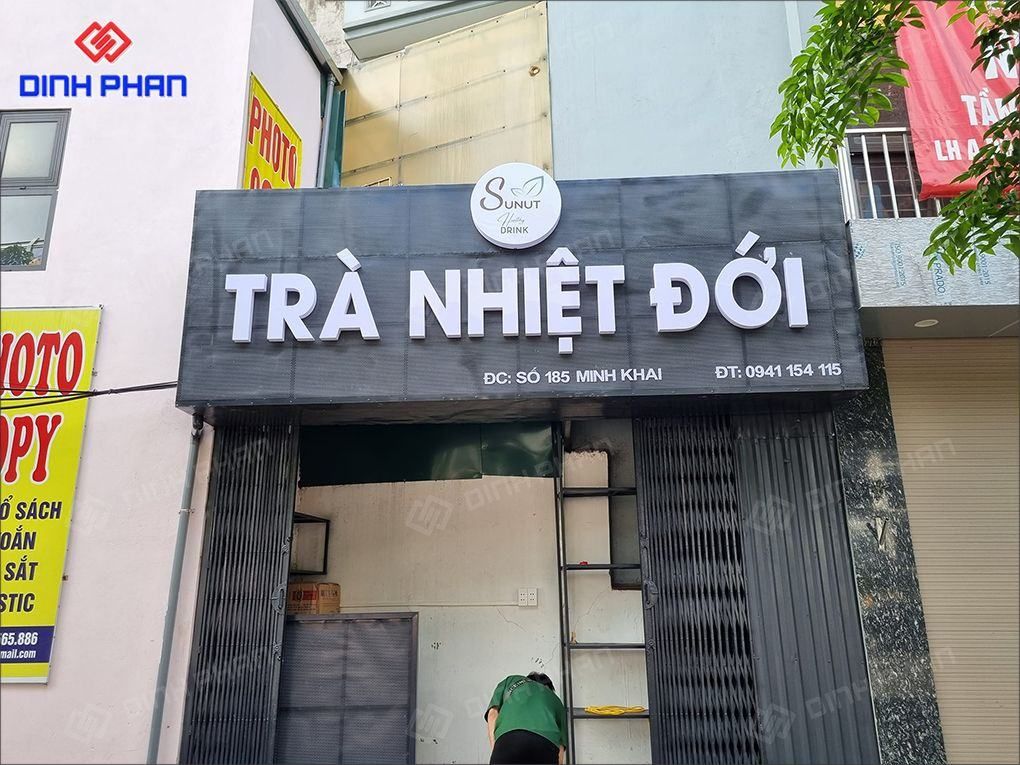 Cách Dán Chữ Biển Quảng Cáo Đẹp