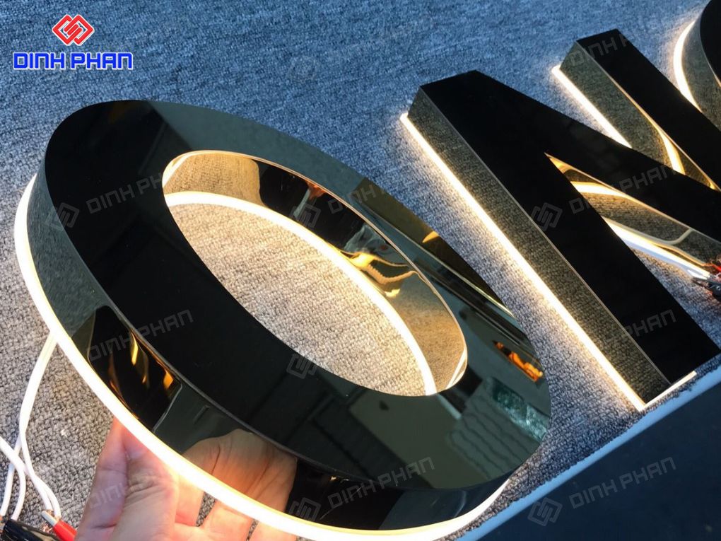 Chữ Inox Sáng Chân