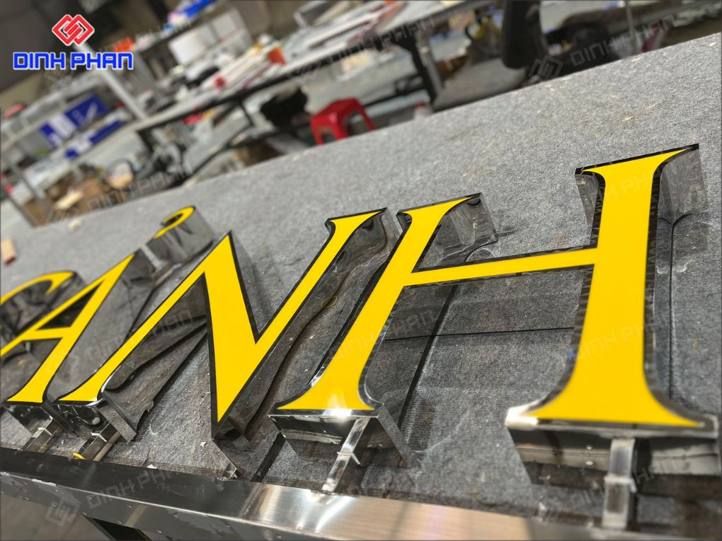 Chữ Inox Sáng Mặt
